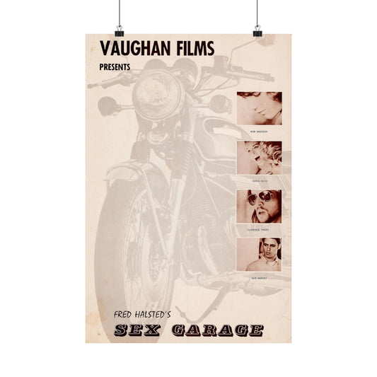 Sex Garage (Poster Reprint/Fred Halsted's Sex Garage Poster)