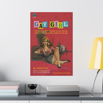 Gay Girl (60's Lesbian Pulp Novel Art Poster)