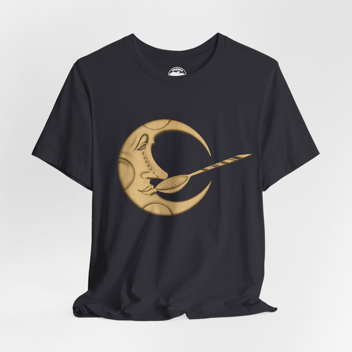 The Moon and the Spoon (Studio 54 Artwork/Graphic with Vintage Print Effect)