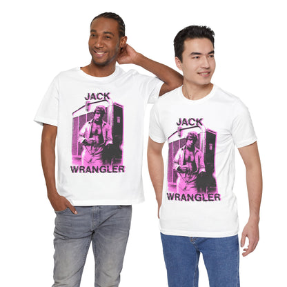 Jack Wrangler (Gay Adult Film Legend/Graphic with Vintage Print Effect)
