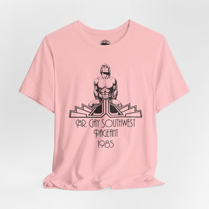 Mr. Gay Southwest Pageant 1985 (Replica Souvenir Shirt)