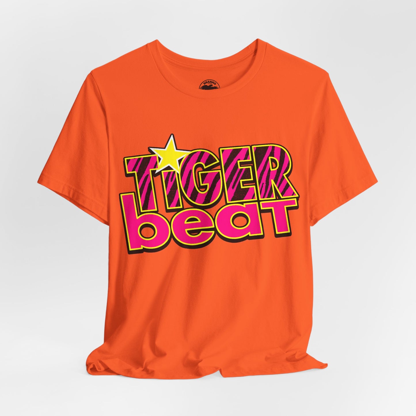 Tiger Beat (Replica Promo Shirt/80's and 90's Oversized Logo)