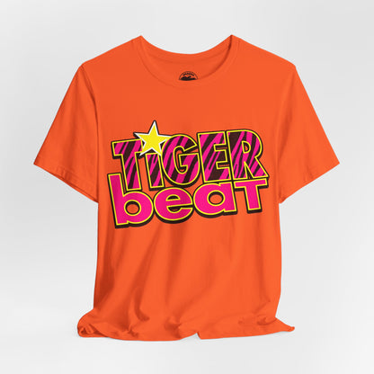 Tiger Beat (Replica Promo Shirt/80's and 90's Oversized Logo)