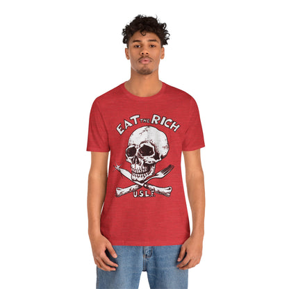 Eat the Rich (Replica U.S.L.F. Shirt/Patti Smith Eat the Rich Shirt)