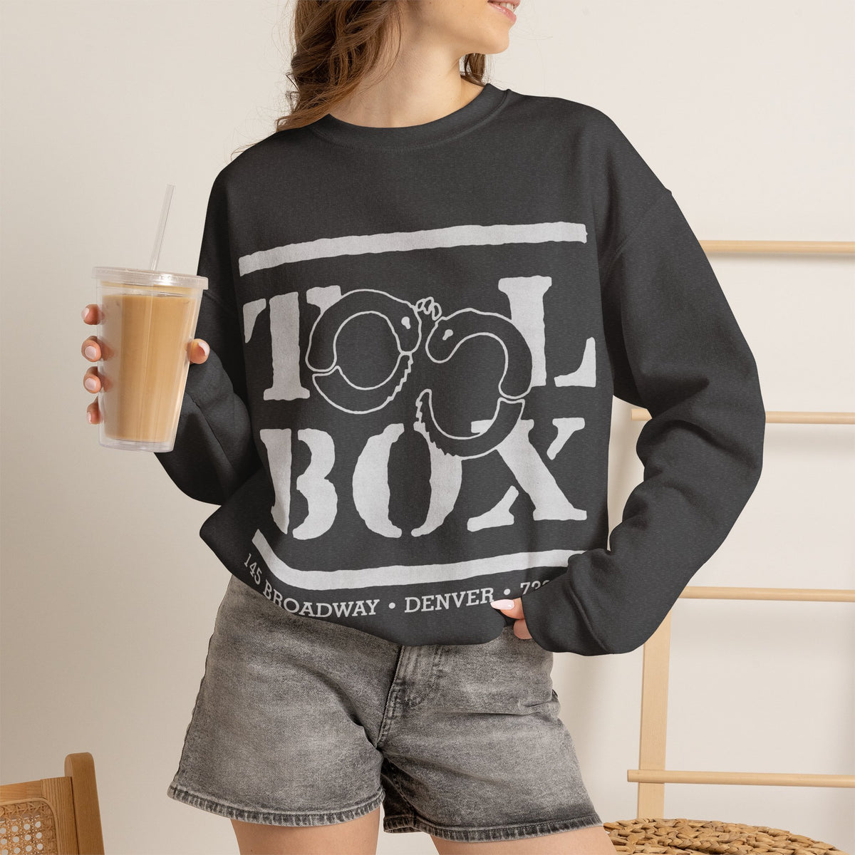 Tool Box Sweatshirt (Denver Gay Leather Bar/70's to 90's)