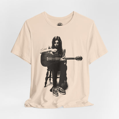 Nick Drake (Oversized Bryter Later Image with Vintage Grunge Effect)