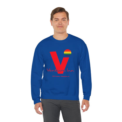Venture Inn Sweatshirt (Philadelphia Gay Bar/1973-2016/90's Logo with Vintage Print Effect)