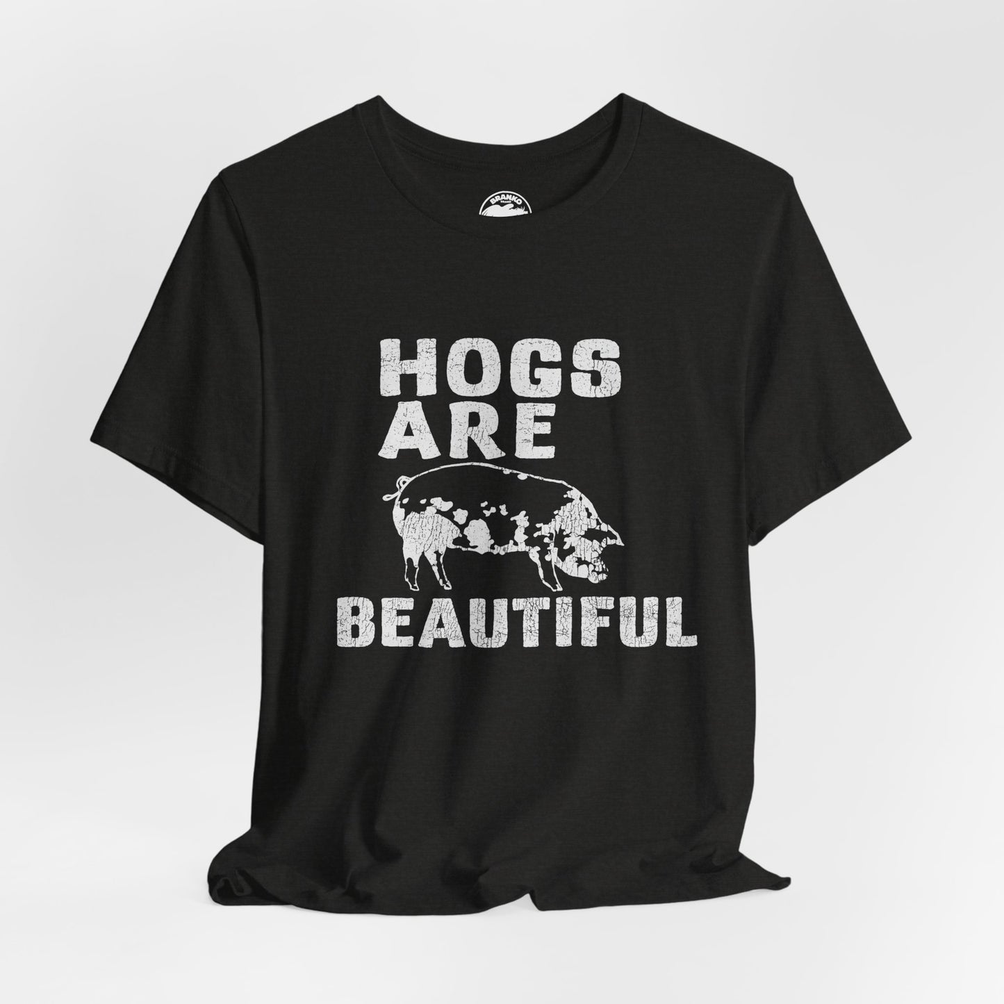 Hogs are Beautiful (Replica 70's Harley Davidson Rider Novelty Shirt)