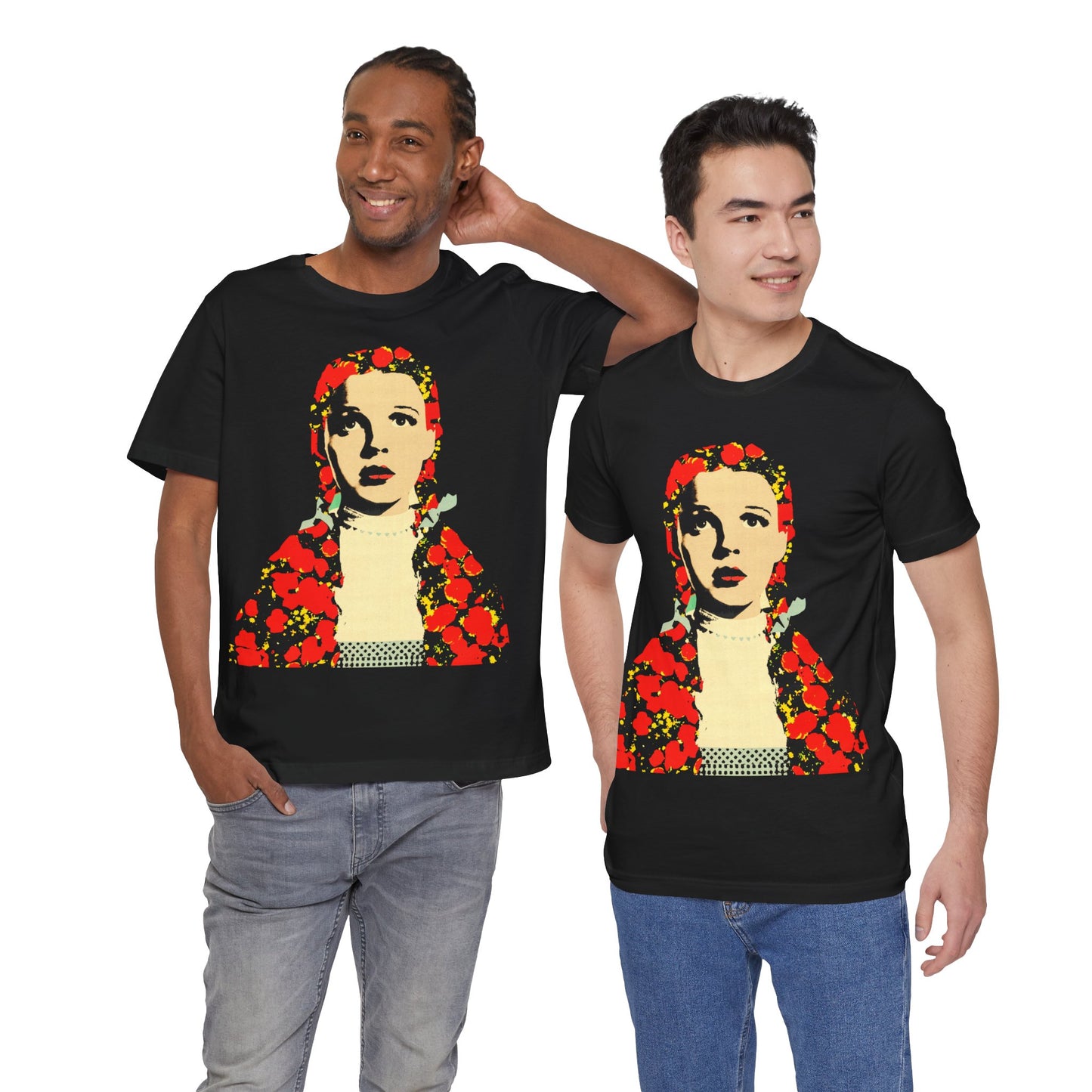 Dorothy (Pop Art Graphic with Vintage Print Effect/Judy Garland Shirt/Wizard of Oz)
