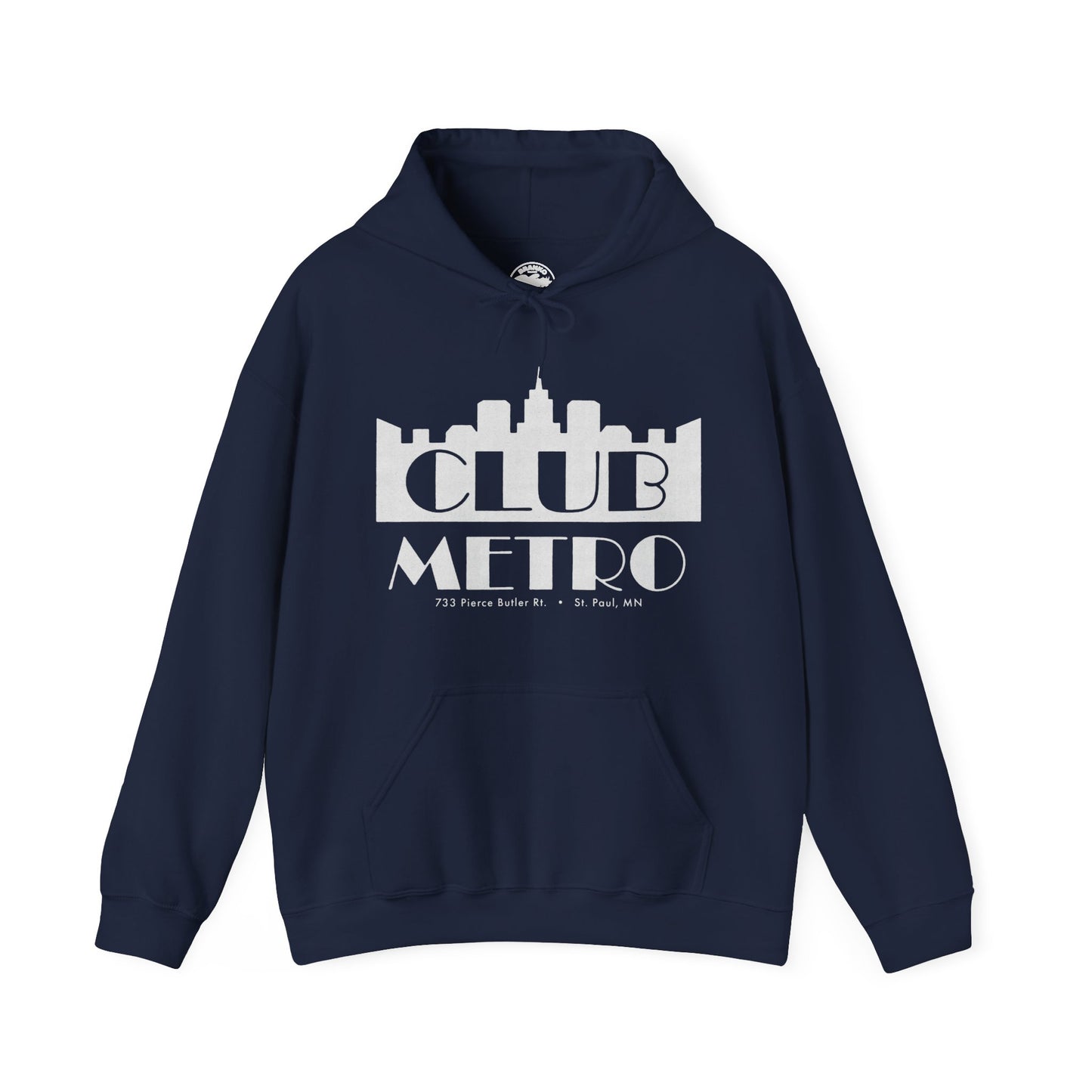 Club Metro Hoodie (St. Paul Gay Club/90's to 2010's/Twin Cities Gay Club)