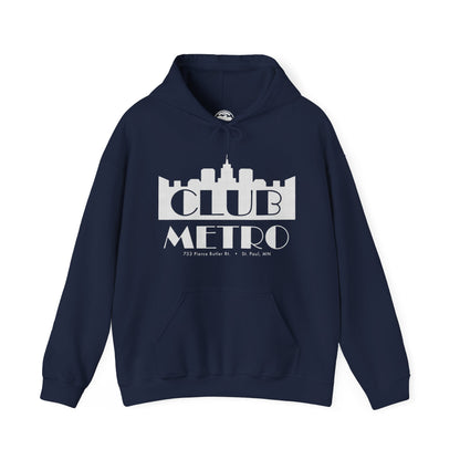 Club Metro Hoodie (St. Paul Gay Club/90's to 2010's/Twin Cities Gay Club)
