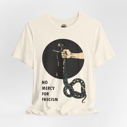No Mercy For Fascism (Vintage Style Resistance Tee/Early 20th Century/Antifa)