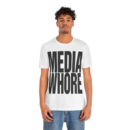 Media Whore (Katharine Hamnett Style Oversized Graphic)