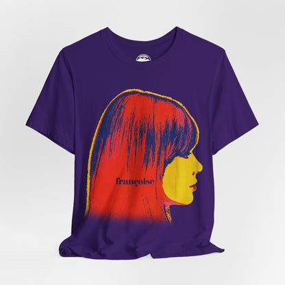 Françoise Hardy (Françoise Cover with Vintage Print Effect)