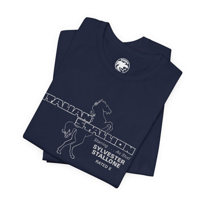 Italian Stallion/The Party at Kitty and Stud's (Replica 70's Promo Tee/Stallone Adult Film)