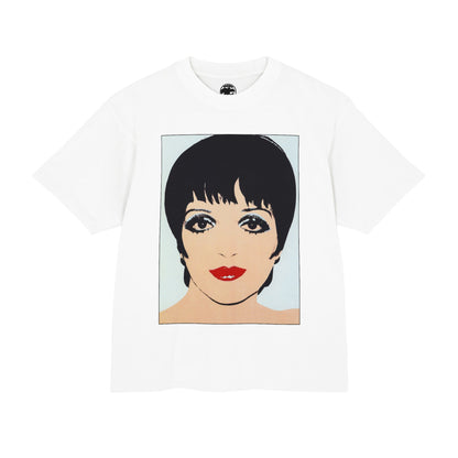 Liza Minnelli (Special Edition Boxy Heavy Tee/260 GSM/100% Combed Cotton/Andy Warhol Lithograph/1979))