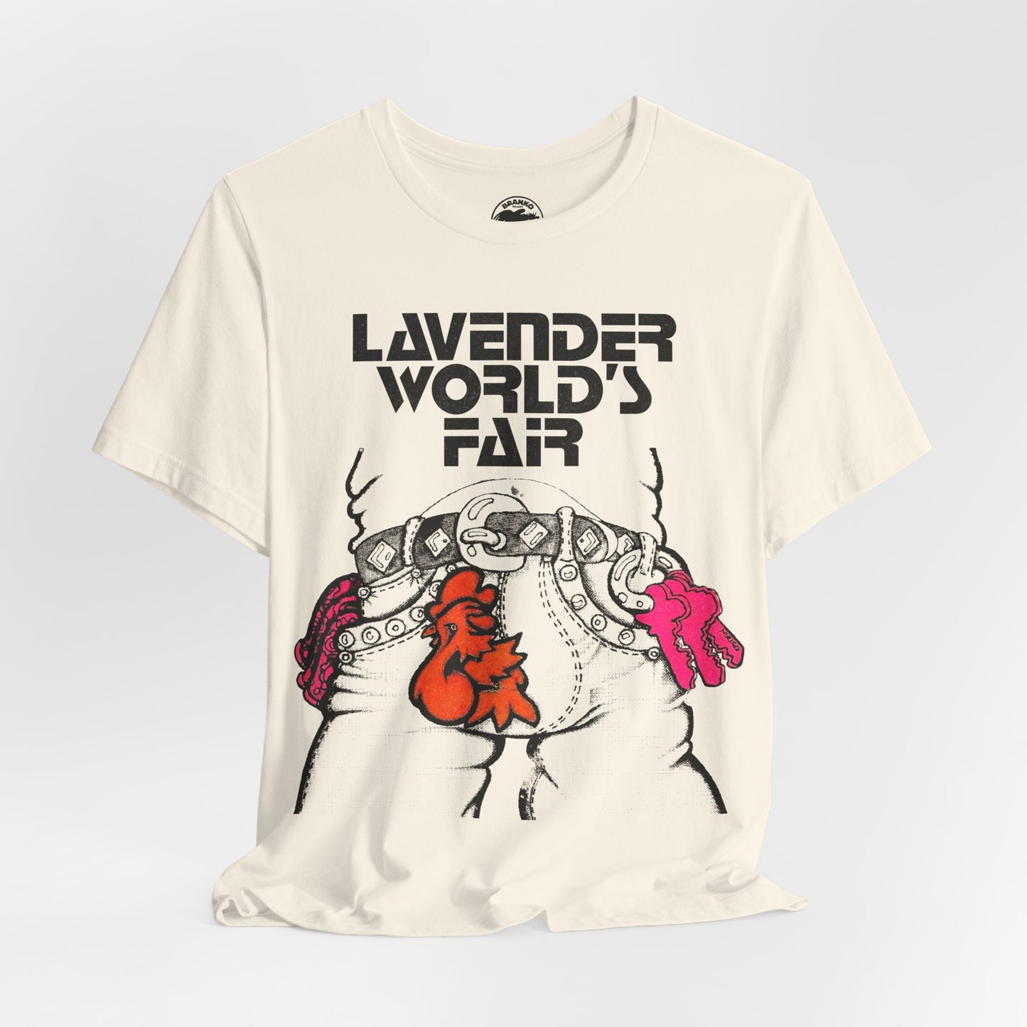 Lavender World's Fair (1976 Gay World's Fair/Replica Promo Shirt)
