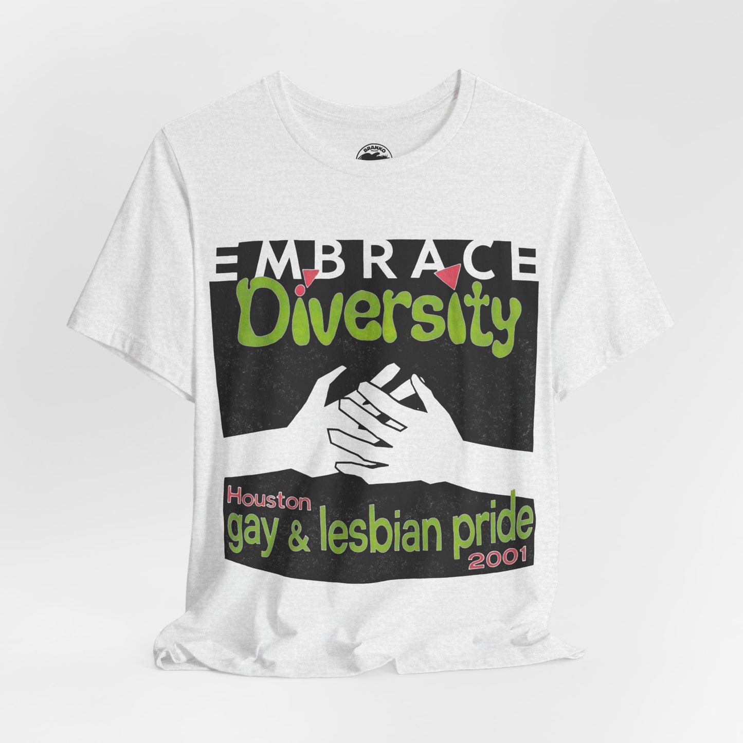 2001 Houston Gay & Lesbian Pride (Replica Promo Tee/Pride Month Shirt)