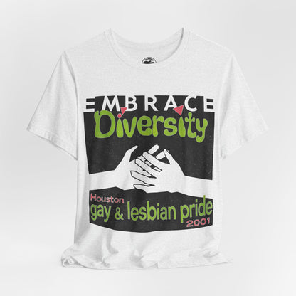 2001 Houston Gay & Lesbian Pride (Replica Promo Tee/Pride Month Shirt)