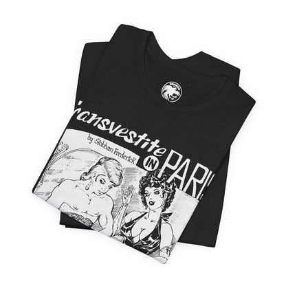 Transvestite in Paris (60's Gay Pulp Cover Artwork by Gene Bilbrew)