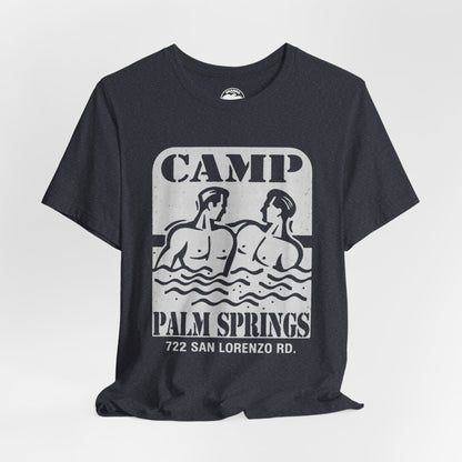 Camp Palm Springs (Palm Springs Gay Resort/Replica 90's Souvenir Shirt)
