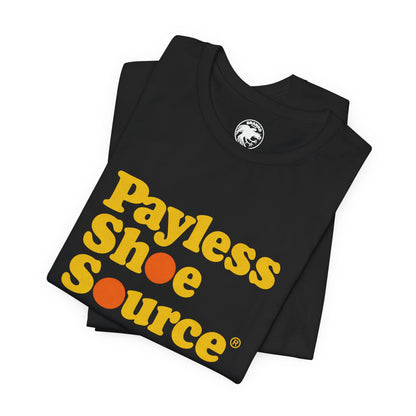 Payless Shoe Source (Replica 80's Promo Shirt with Vintage Print Effect)