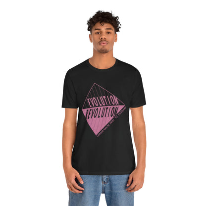 1992 Cleveland Pride (Replica Lesbian, Gay and Bi Pride Shirt/Cleveland Gay Pride/Evolution Revolution)