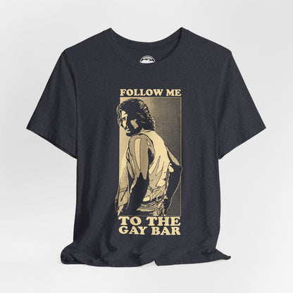 Follow Me to the Gay Bar (Custom Vintage Style Print)