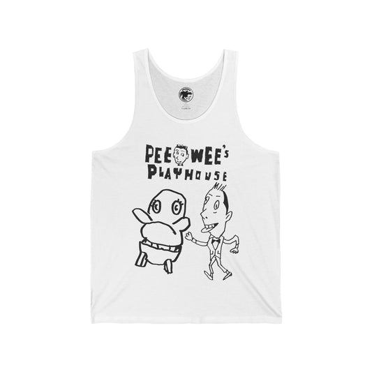 Pee Wee's Playhouse (Replica 80's Fan Club Tank/Pee Wee Herman and Chairry/Gary Panter)