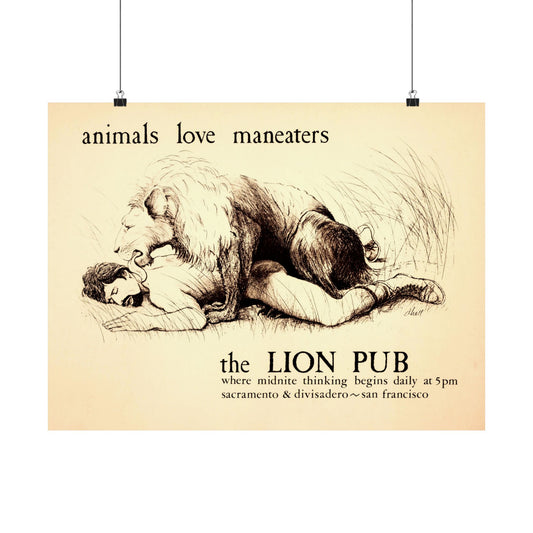 The Lion Pub Poster (Iconic San Francisco Gay Bar/1968-2016)