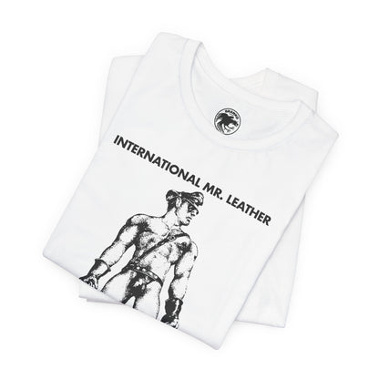 1998 International Mr. Leather (Replica Promo Shirt/Gay Leatherman Contest/Vintage Gay Leather)