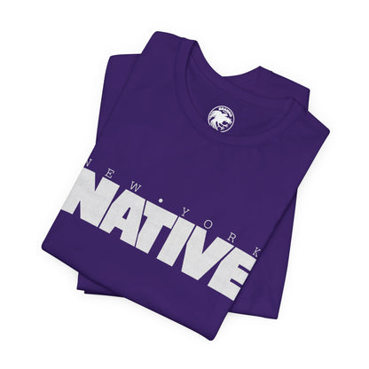 New York Native (Replica Promo T-Shirt with Vintage Print Effect/New York Gay Newspaper)