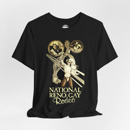 National Reno Gay Rodeo (Replica 80's Souvenir Shirt/Gay Cowboys)