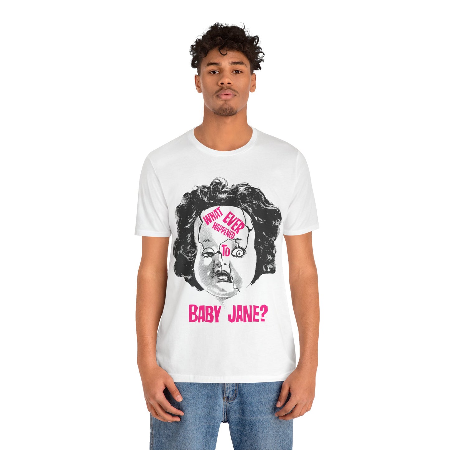 What Ever Happened to Baby Jane? (Cracked Doll Head Graphic/Bette Davis/Joan Crawford)