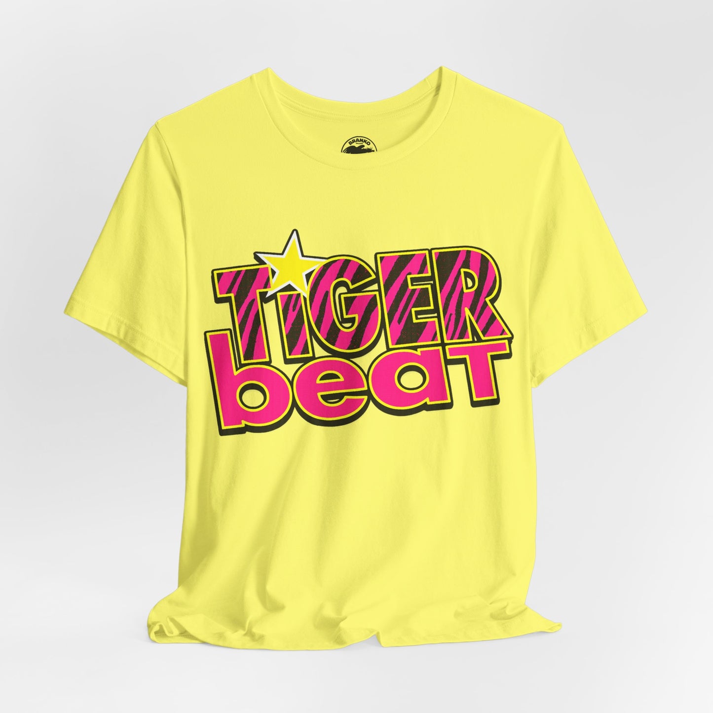 Tiger Beat (Replica Promo Shirt/80's and 90's Oversized Logo)