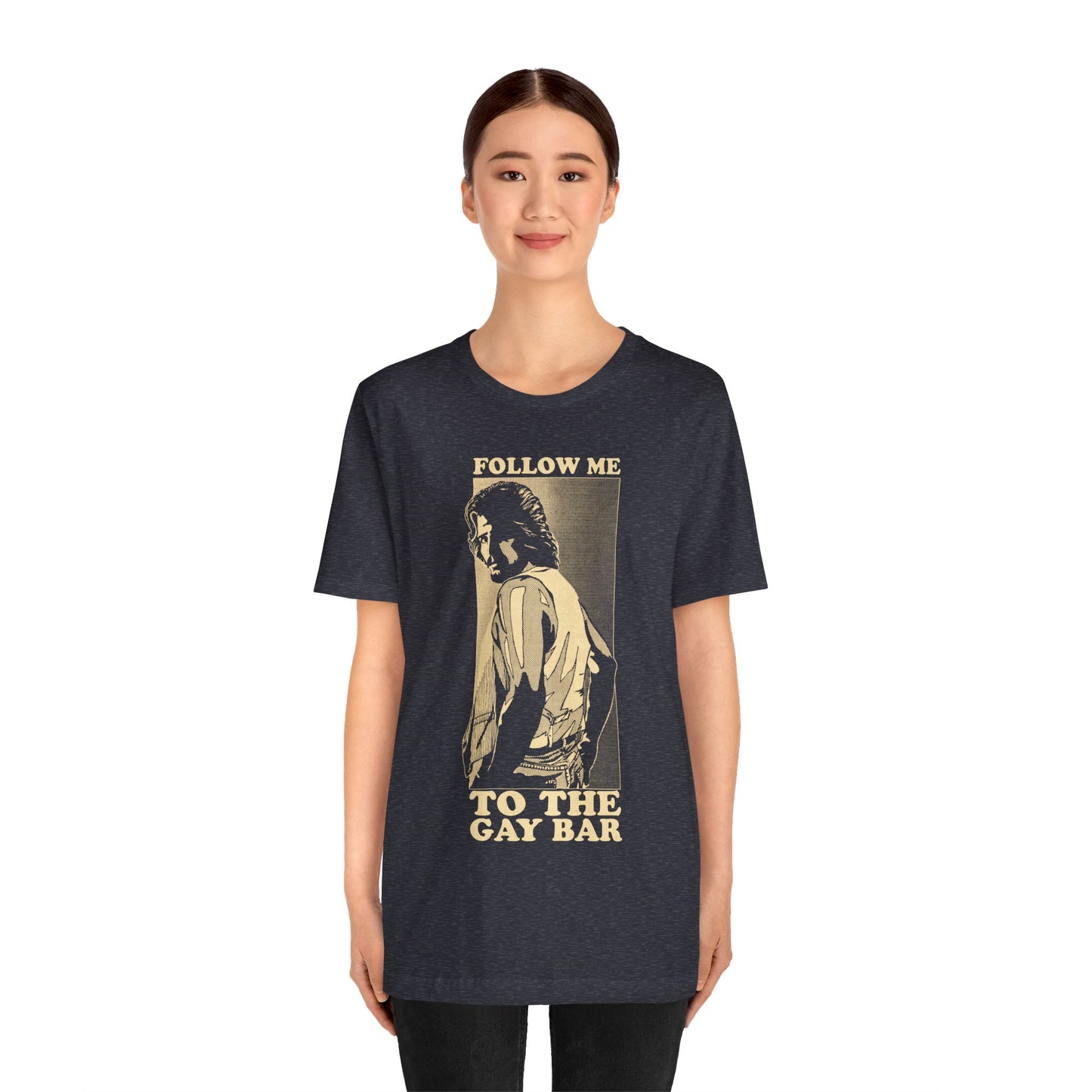 Follow Me to the Gay Bar (Custom Vintage Style Print)