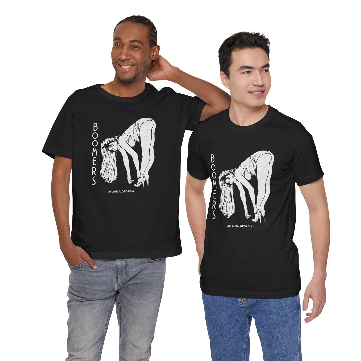 Boomers (80's Atlanta Strip Club/Vintage Strip Club Shirt/Straight Strip Clubs)