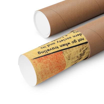 New York City Gay Scene Guide (1969 Edition Poster Reprint)