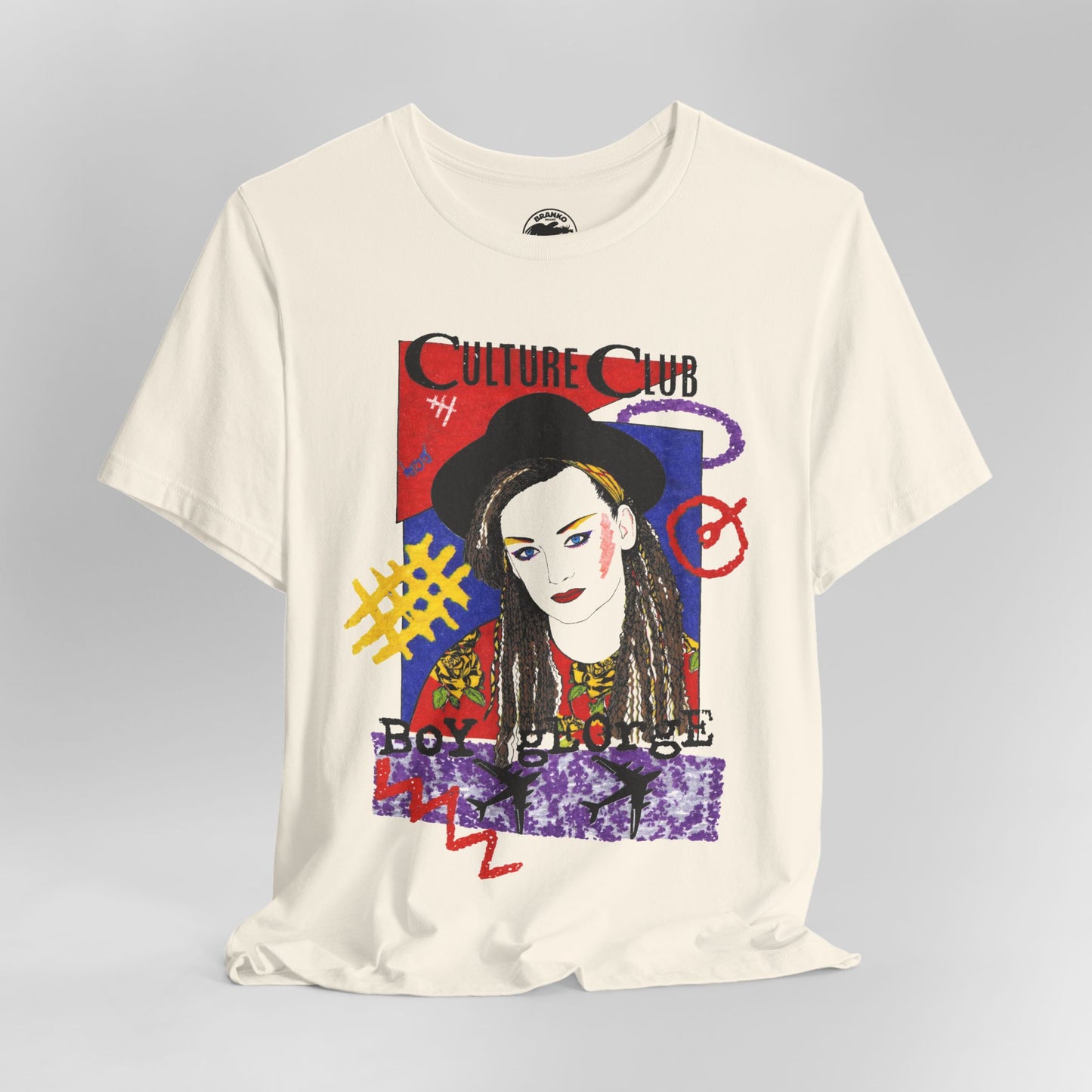 Culture Club (Replica Early 80's Promo Shirt/Boy George Shirt)