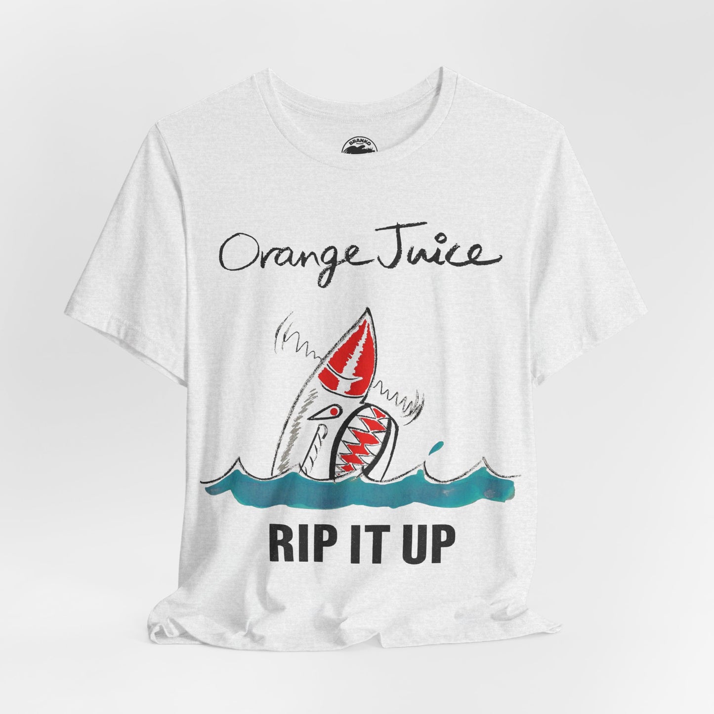 Orange Juice (Oversized Rip It Up Cover Art with Vintage Print Effect/Orange Juice Band)