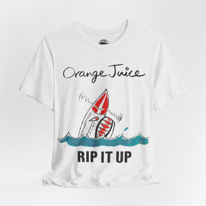 Orange Juice (Oversized Rip It Up Cover Art with Vintage Print Effect/Orange Juice Band)