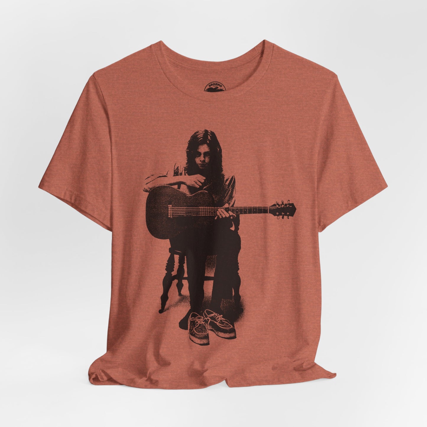 Nick Drake (Oversized Bryter Later Image with Vintage Grunge Effect)