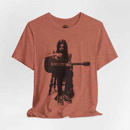 Nick Drake (Oversized Bryter Later Image with Vintage Grunge Effect)
