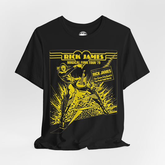 Rick James (Replica 1979 Magical Funk Tour Shirt/Rick James Tour Shirt)