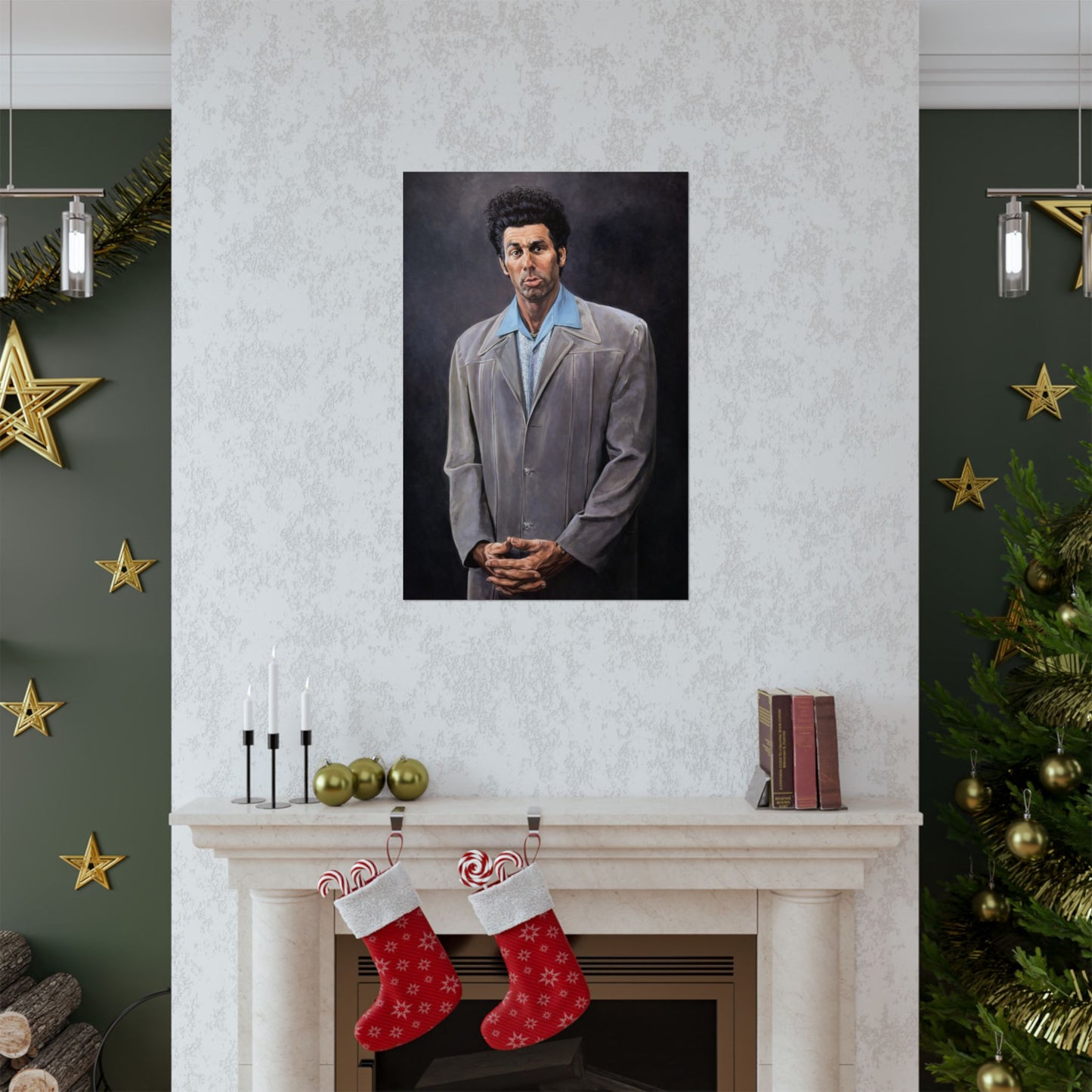 The Kramer (Seinfeld Kramer Painting Poster Reprint/The Kramer Seinfeld)