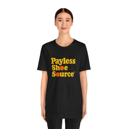 Payless Shoe Source (Replica 80's Promo Shirt with Vintage Print Effect)