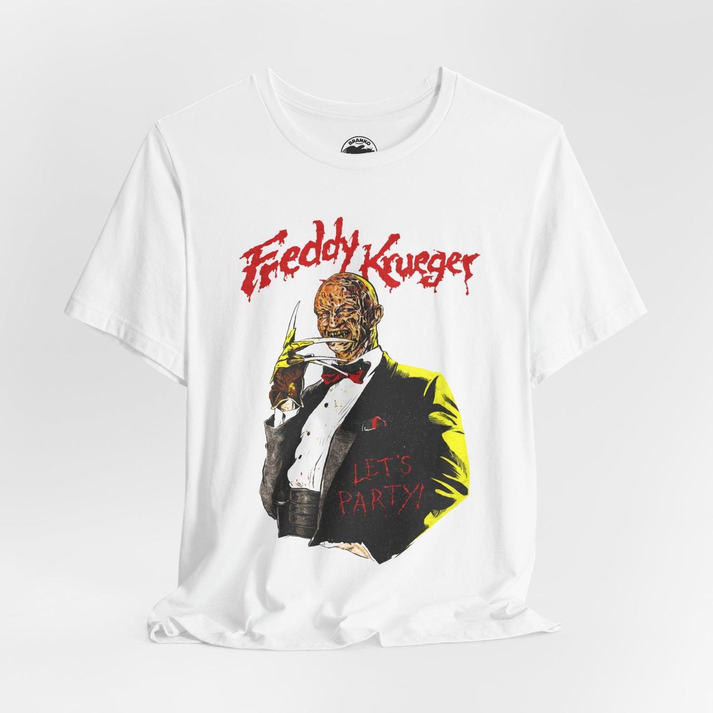 Freddy Krueger (Replica “Let’s Party” Tee/1980s/Nightmare on Elm Street)