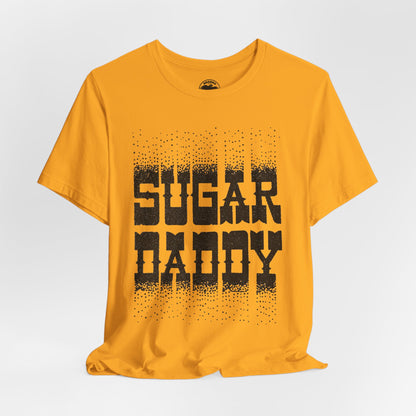Sugar Daddy (Replica 70's Iron on Transfer Graphic with Vintage Print Effect/Gay Daddy)