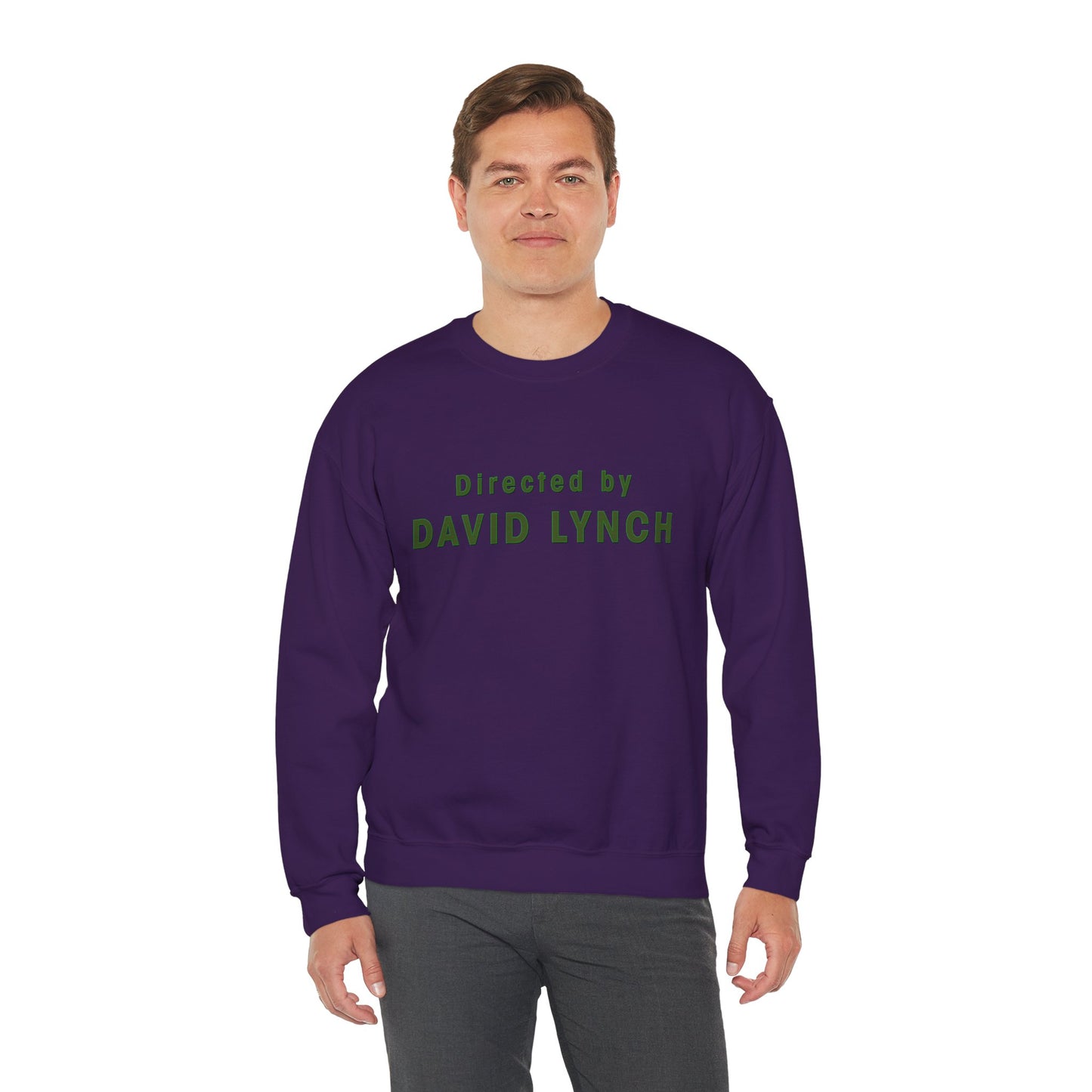 Directed by David Lynch Sweatshirt (Twin Peaks Font/David Lynch Shirt)