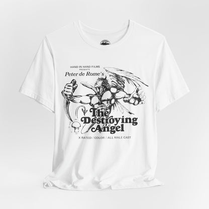 The Destroying Angel (Classic 70's Gay Adult Film/Replica Promo Shirt/Peter de Rome/Vintage Gay Porno)